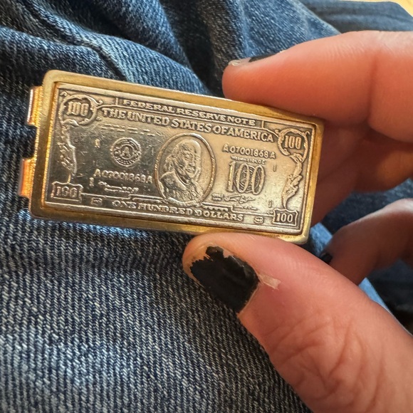Gold Money Clip - Picture 2 of 7